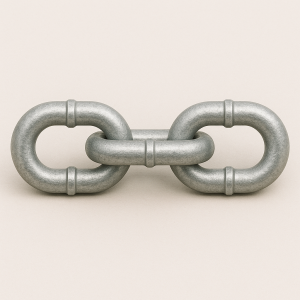 Цепь круглозвенная с буртиком Б2-8х52 в наличии в Кемерово