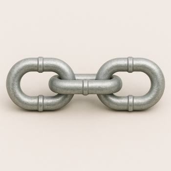 Цепь круглозвенная с буртиком Б2-8х52 в наличии в Кемерово