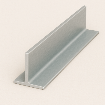 Т-образный профиль нержавеющий 100х100х6 мм AISI 304 в наличии в Кемерово