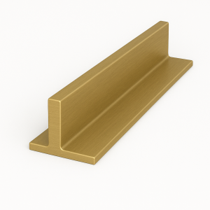 Латунный профиль Т-образный 26 мм Л63 в наличии в Кемерово