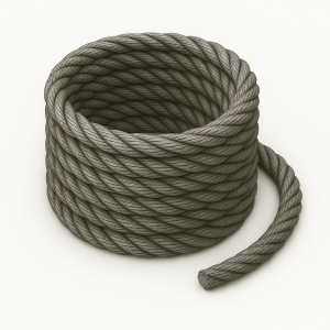 Канат тройной свивки ЛК-Р 68,5 мм ГОСТ 3089-80 в наличии в Кемерово