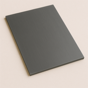 Анодированный лист черный шлифованный 0,5х1250х2500 мм в наличии в Кемерово