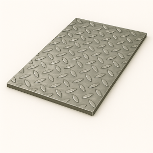 Лист стальной рифленый 6х1500х6000 мм ромб Ст3пс в наличии в Кемерово