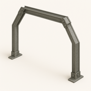 Трапециевидная податливая крепь 4 стойки КМП-Т4 СВП-33 в наличии в Кемерово
