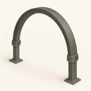 Арочная податливая крепь 4 стойки КМП-A4 СПВ-27 в наличии в Кемерово