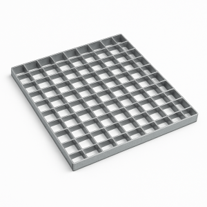 Решетчатый настил SP 34х38/30х3 1000х1000 мм в наличии в Кемерово