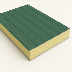 Стеновая сэндвич-панель с базальтовым утеплителем 80х1016(1000) мм в наличии в Кемерово