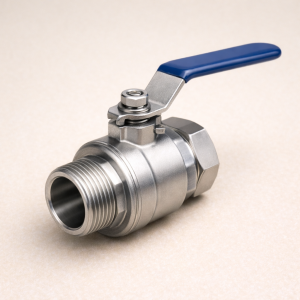 Кран шаровой из 3-х частей S-S AISI 304 1 1/2" в наличии в Кемерово