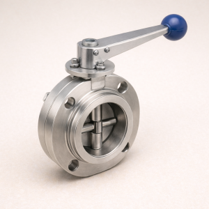 Клапан Бабочка S-S AISI 316 DN 20 (23х1,5) в наличии в Кемерово