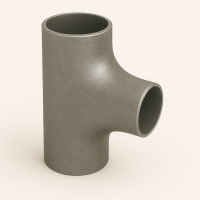 Стальной тройник бесшовный приварной переходной ДУ 100 ГОСТ 17376-2001