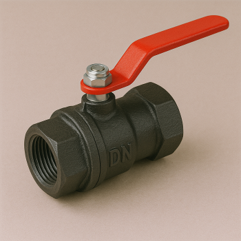 Чугунный кран конусный проходной муфтовый ДУ 25 РУ 10 ГОСТ 9702-87 в наличии в Кемерово