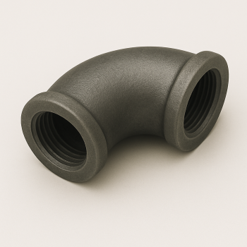 Чугунный отвод 125 мм 45° раструб-гладкий конец ГОСТ 5525-88 в наличии в Кемерово