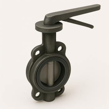 Затвор чугунный дисковый регулирующий ДУ 500 РУ 16 ГОСТ 25923-89 в наличии в Кемерово