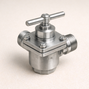 Кран пробковый 3-х ходовой ВР/ВР/ВР AISI 304 DN 1" в наличии в Кемерово